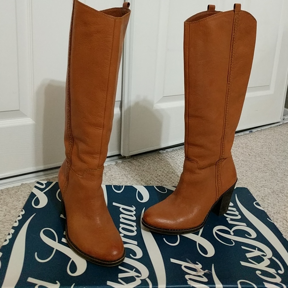 Camel brown Lucky Boots